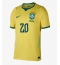 Brazilië Lucas Paqueta #20 Thuis tenue WK 2026 Korte Mouwen