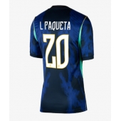Brazilië Lucas Paqueta #20 Uit tenue Dames WK 2026 Korte Mouwen
