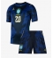 Brazilië Lucas Paqueta #20 Uit tenue Kids WK 2026 Korte Mouwen (+ broek)
