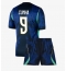 Brazilië Matheus Cunha #9 Uit tenue Kids WK 2026 Korte Mouwen (+ broek)