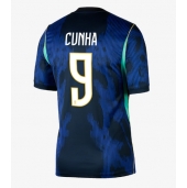 Brazilië Matheus Cunha #9 Uit tenue WK 2026 Korte Mouwen