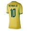 Brazilië Neymar Jr #10 Thuis tenue Dames WK 2026 Korte Mouwen