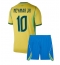 Brazilië Neymar Jr #10 Thuis tenue Kids WK 2026 Korte Mouwen (+ broek)