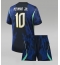 Brazilië Neymar Jr #10 Uit tenue Kids WK 2026 Korte Mouwen (+ broek)