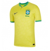 Brazilië Thuis tenue WK 2022 Korte Mouwen