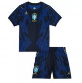 Brazilië Uit tenue Kids WK 2026 Korte Mouwen (+ broek)