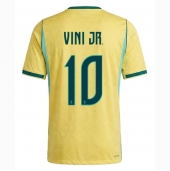 Brazilië Vinicius Junior #10 Thuis tenue WK 2026 Korte Mouwen