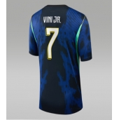 Brazilië Vinicius Junior #7 Uit tenue Dames WK 2026 Korte Mouwen