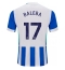 Brighton Carlos Baleba #17 Thuis tenue 2025-26 Korte Mouwen
