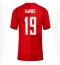 Canada Alphonso Davies #19 Thuis tenue Dames WK 2026 Korte Mouwen