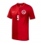 Canada Cyle Larin #9 Thuis tenue WK 2026 Korte Mouwen