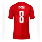 Canada Ismael Kone #8 Thuis tenue Dames WK 2026 Korte Mouwen