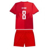 Canada Ismael Kone #8 Thuis tenue Kids WK 2026 Korte Mouwen (+ broek)