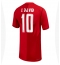Canada Jonathan David #10 Thuis tenue Dames WK 2026 Korte Mouwen