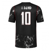 Canada Jonathan David #10 Uit tenue WK 2026 Korte Mouwen