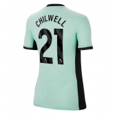 Chelsea Ben Chilwell #21 Derde tenue Dames 2023-24 Korte Mouwen