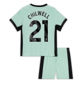Chelsea Ben Chilwell #21 Derde tenue Kids 2023-24 Korte Mouwen (+ broek)