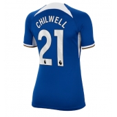 Chelsea Ben Chilwell #21 Thuis tenue Dames 2023-24 Korte Mouwen