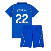 Chelsea Emmanuel Emegha #22 Thuis tenue Kids 2026-27 Korte Mouwen (+ broek)