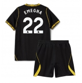 Chelsea Emmanuel Emegha #22 Uit tenue Kids 2026-27 Korte Mouwen (+ broek)