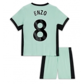 Chelsea Enzo Fernandez #8 Derde tenue Kids 2023-24 Korte Mouwen (+ broek)