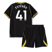 Chelsea Estevao Willian #41 Uit tenue Kids 2026-27 Korte Mouwen (+ broek)