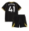 Chelsea Estevao Willian #41 Uit tenue Kids 2026-27 Korte Mouwen (+ broek)