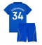 Chelsea Josh Acheampong #34 Thuis tenue Kids 2026-27 Korte Mouwen (+ broek)