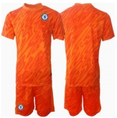 Chelsea Keeper Thuis tenue Kids 2024-25 Korte Mouwen (+ broek)