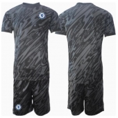 Chelsea Keeper Uit tenue Kids 2024-25 Korte Mouwen (+ broek)