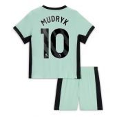 Chelsea Mykhailo Mudryk #10 Derde tenue Kids 2023-24 Korte Mouwen (+ broek)