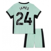 Chelsea Reece James #24 Derde tenue Kids 2023-24 Korte Mouwen (+ broek)