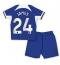 Chelsea Reece James #24 Thuis tenue Kids 2023-24 Korte Mouwen (+ broek)