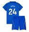 Chelsea Reece James #24 Thuis tenue Kids 2026-27 Korte Mouwen (+ broek)