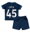 Chelsea Romeo Lavia #45 Uit tenue Kids 2023-24 Korte Mouwen (+ broek)