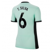 Chelsea Thiago Silva #6 Derde tenue Dames 2023-24 Korte Mouwen