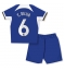 Chelsea Thiago Silva #6 Thuis tenue Kids 2023-24 Korte Mouwen (+ broek)