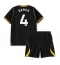 Chelsea Valentin Barco #4 Uit tenue Kids 2026-27 Korte Mouwen (+ broek)
