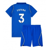 Chelsea Wesley Fofana #3 Thuis tenue Kids 2026-27 Korte Mouwen (+ broek)