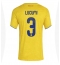 Colombia Jhon Lucumi #3 Thuis tenue Dames WK 2026 Korte Mouwen