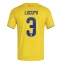 Colombia Jhon Lucumi #3 Thuis tenue WK 2026 Korte Mouwen