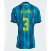 Colombia Jhon Lucumi #3 Uit tenue Dames WK 2026 Korte Mouwen
