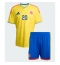 Colombia Juan Fernando Quintero #20 Thuis tenue Kids WK 2026 Korte Mouwen (+ broek)