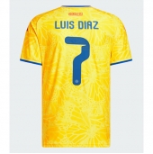 Colombia Luis Diaz #7 Thuis tenue WK 2026 Korte Mouwen