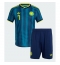 Colombia Luis Diaz #7 Uit tenue Kids WK 2026 Korte Mouwen (+ broek)