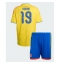 Colombia Rafael Santos Borre #19 Thuis tenue Kids WK 2026 Korte Mouwen (+ broek)