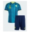Colombia Rafael Santos Borre #19 Uit tenue Kids WK 2026 Korte Mouwen (+ broek)