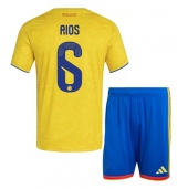 Colombia Richard Rios #6 Thuis tenue Kids WK 2026 Korte Mouwen (+ broek)