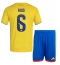Colombia Richard Rios #6 Thuis tenue Kids WK 2026 Korte Mouwen (+ broek)