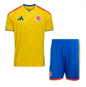 Colombia Thuis tenue Kids WK 2026 Korte Mouwen (+ broek)